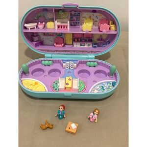 1992 Blue Bird Polly Pocket with 4 accessories